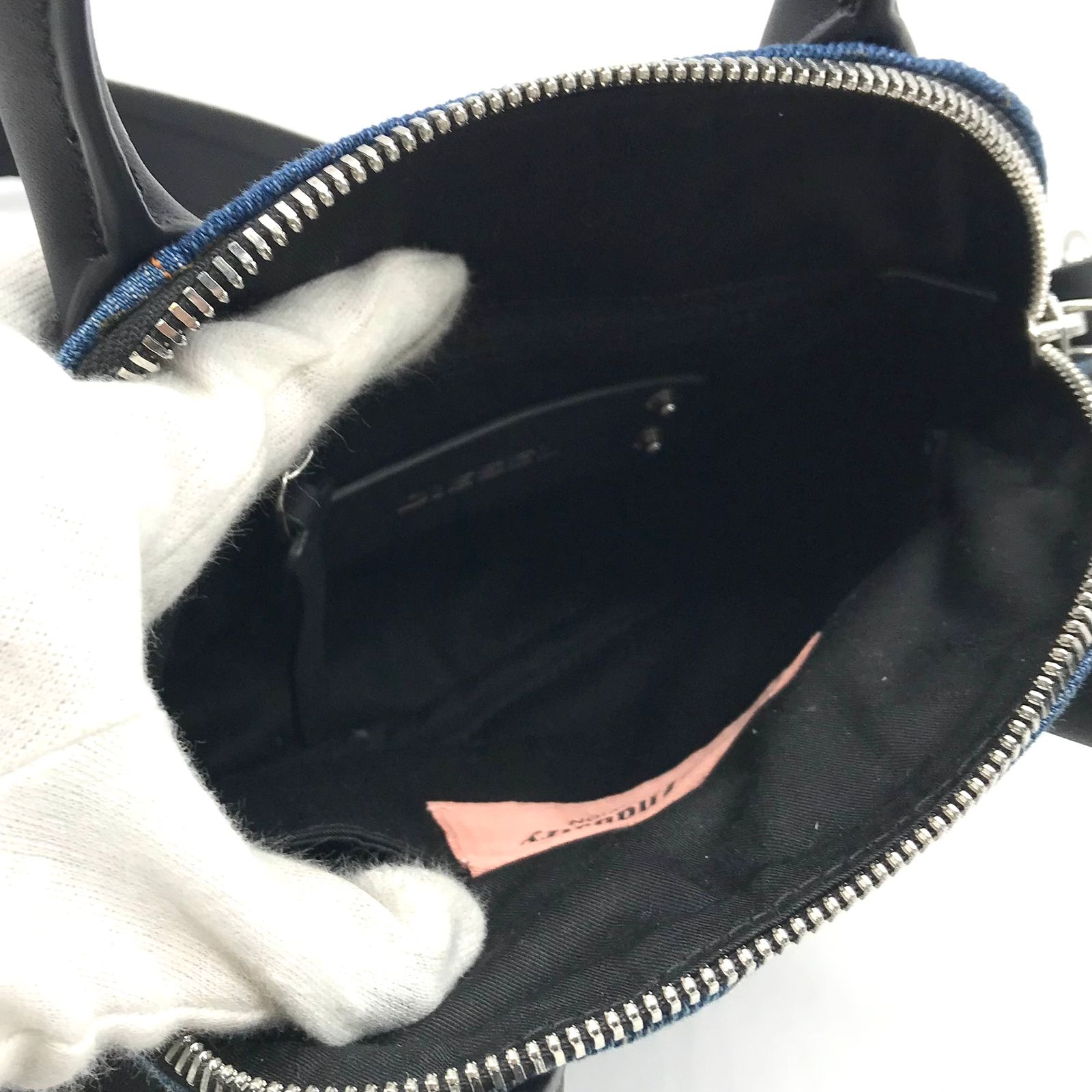 DIESEL - 美品 DIESEL ディーゼル デニム 2WAY ミニ ハンド