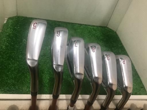 中古】 ダンロップ SRIXON ZX5 6S アイアンセット IR リシャフト