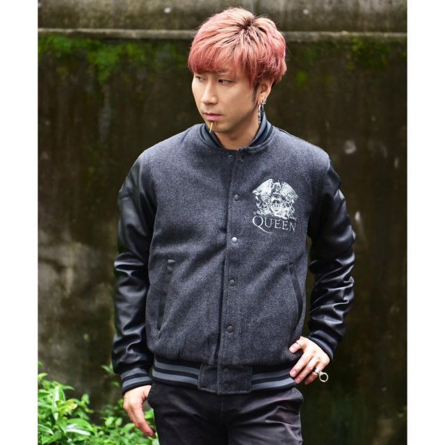 クイーン　2024ツアー　ジャケット　サイズ L QUEEN クイーン (2024年2月 来日 ) - VARSITY JACKET