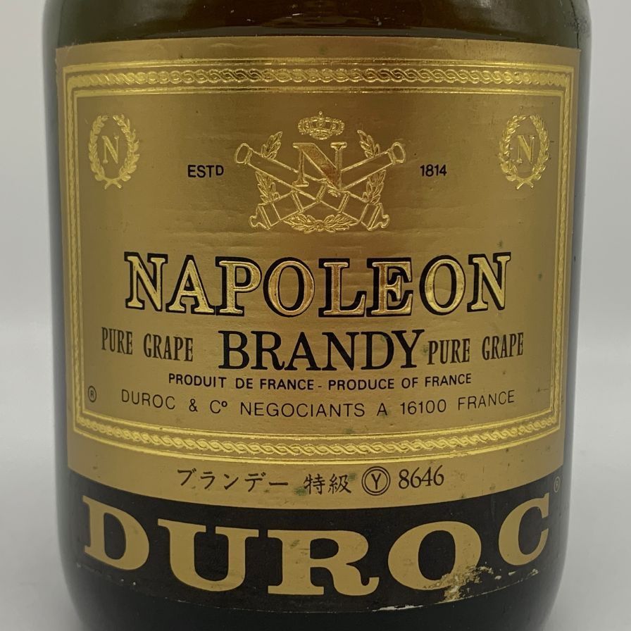 古酒 ナポレオン デューロック・ナポレオン 4本セット Yahoo!オークション -「napoleon duroc」の落札相場・落札価格