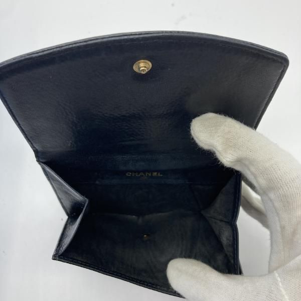 二つ折り財布 ブラック