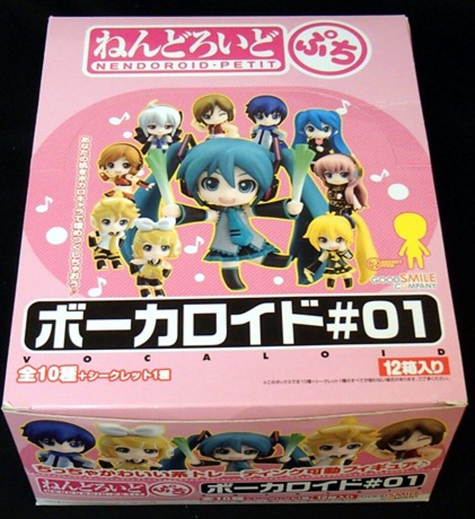 ボーカロイド ねんどろいどぷち 11種　12個 Amazon.co.jp: ねんどろいどぷち ボーカロイド シリーズ01 BOX