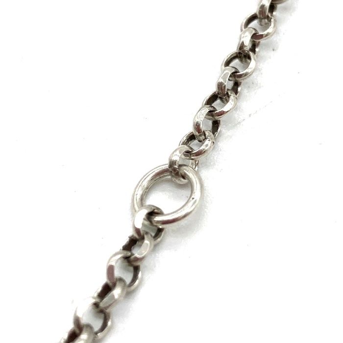 ☆GUCCI グッチ ダブルGキー アラベスク ネックレス ag925