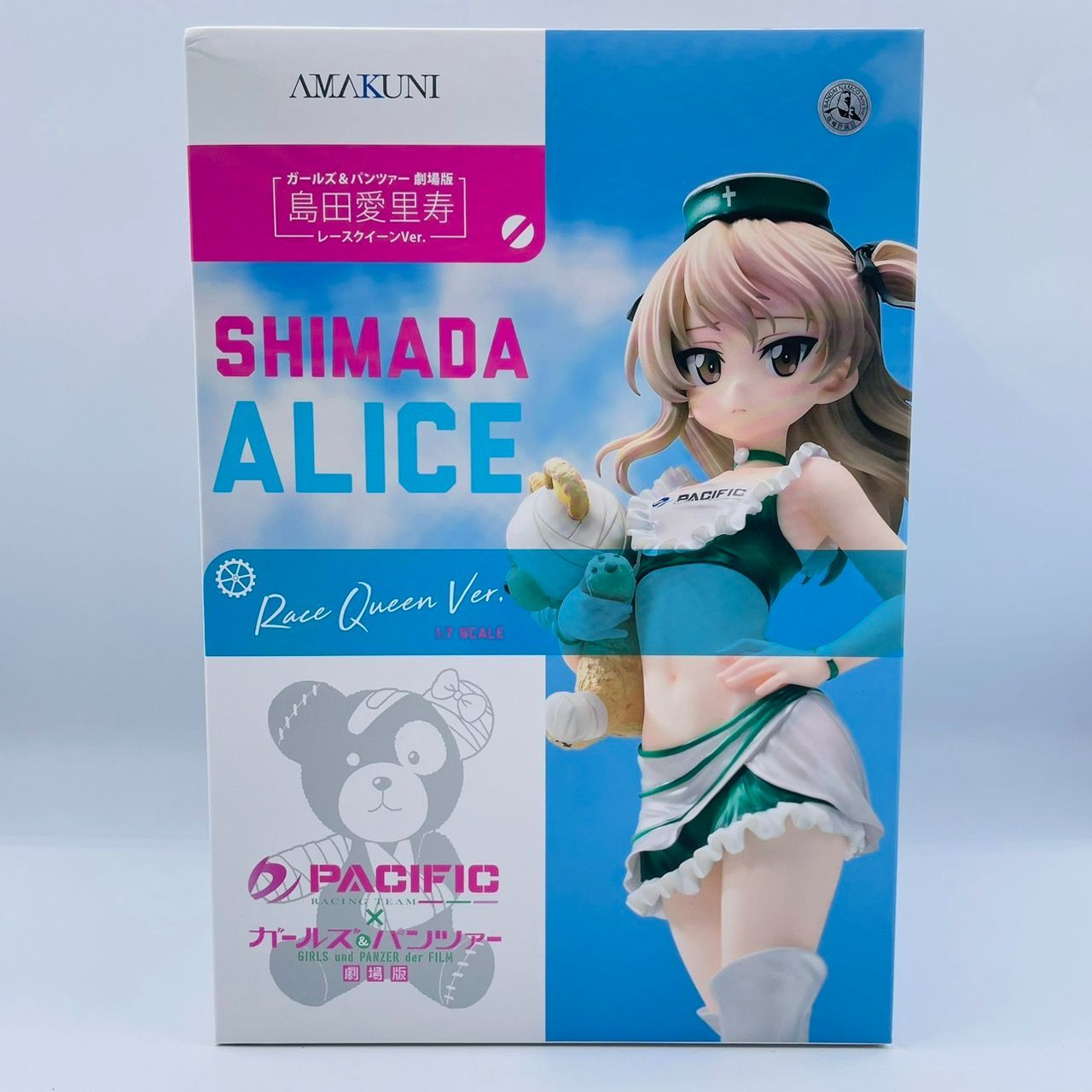 ガールズ＆パンツァー 劇場版×PACIFIC RACING 5点セット　激レア ガールズ＆パンツァー 劇場版×PACIFIC RACING 5点セット