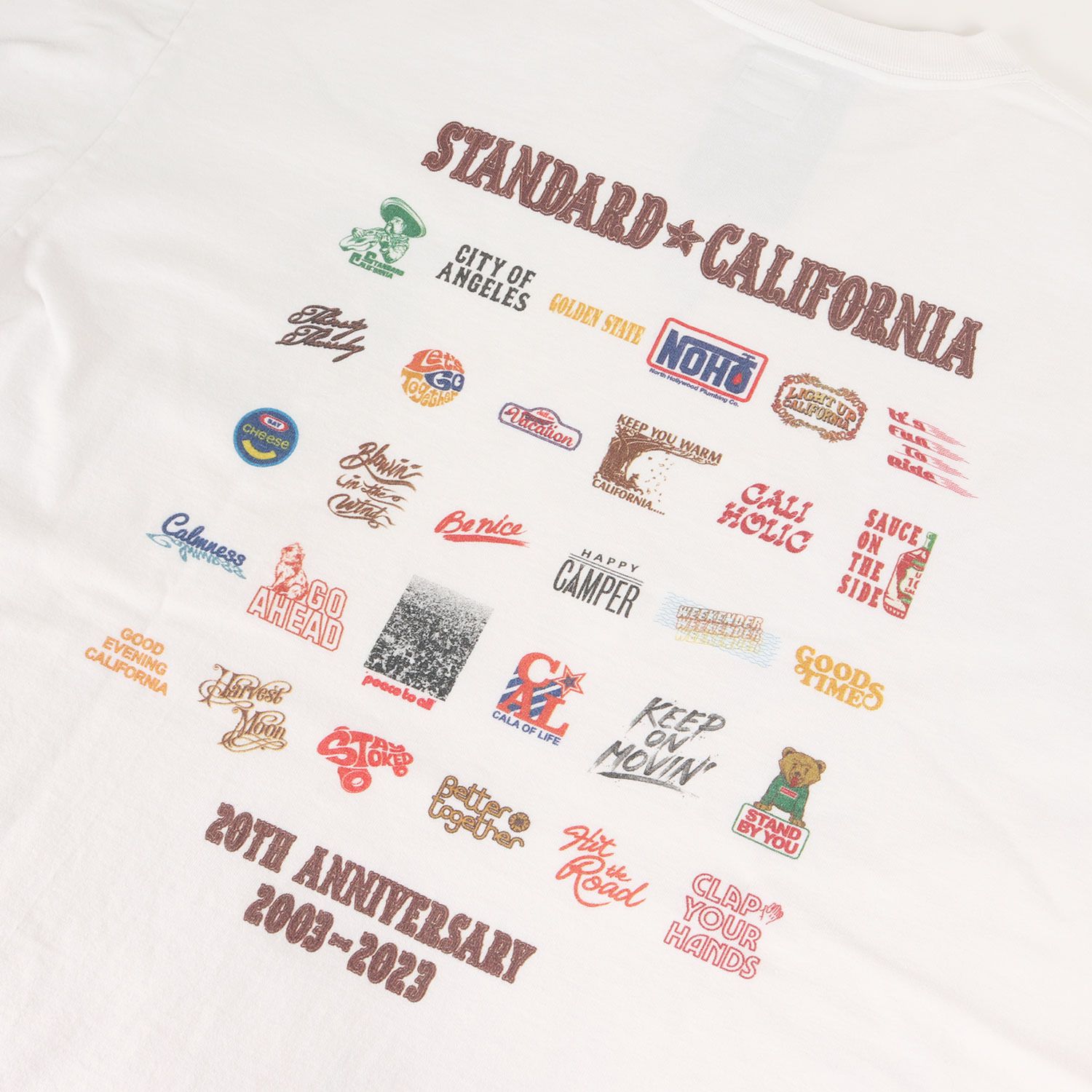 スタンダードカリフォルニア×HTC 20TH CONGRATS Tシャツ HTC×Standard