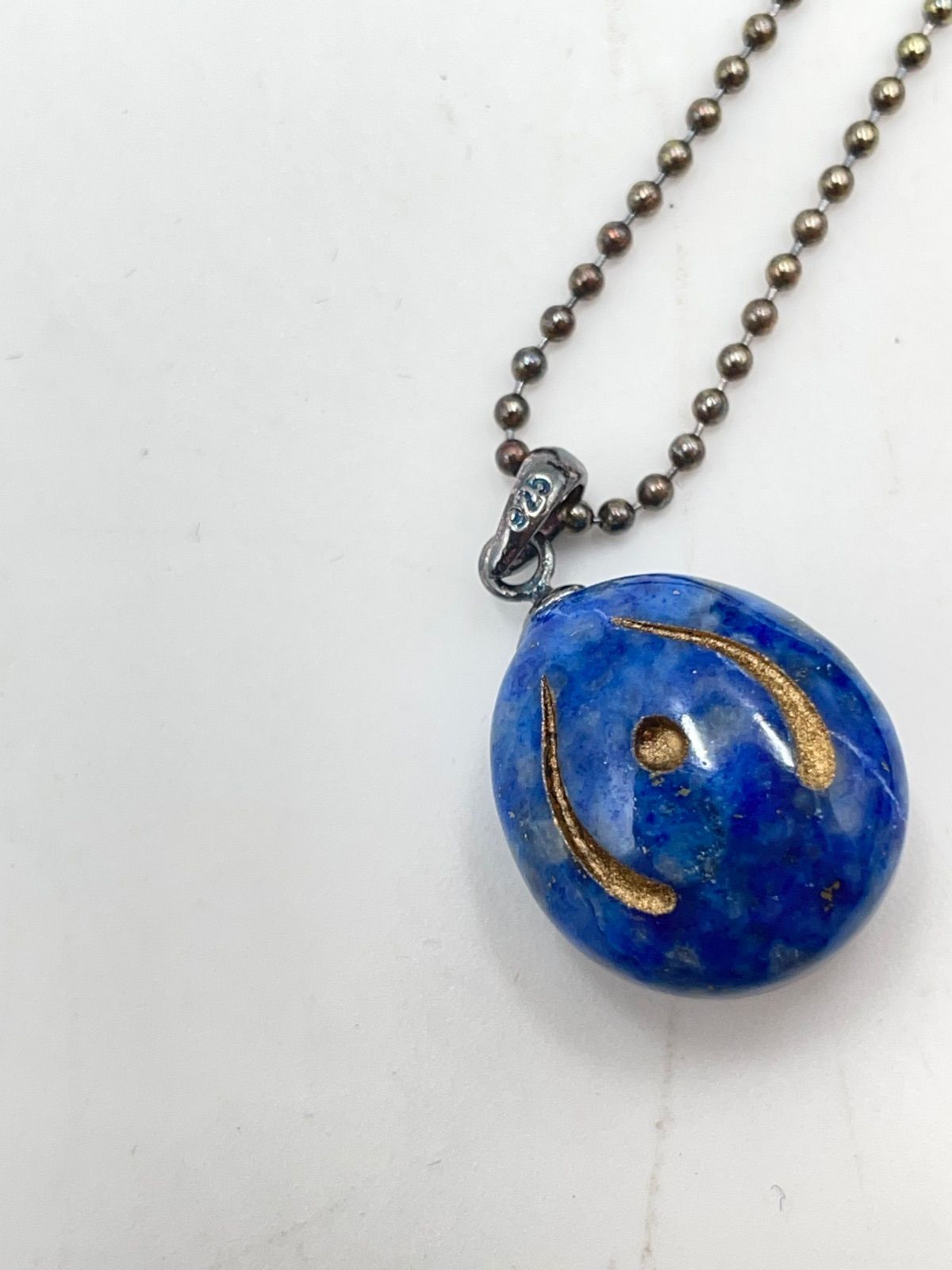 257391866 飛行石ネックレス ラピスラズリ 天空の城ラピュタ NIB ARIKI