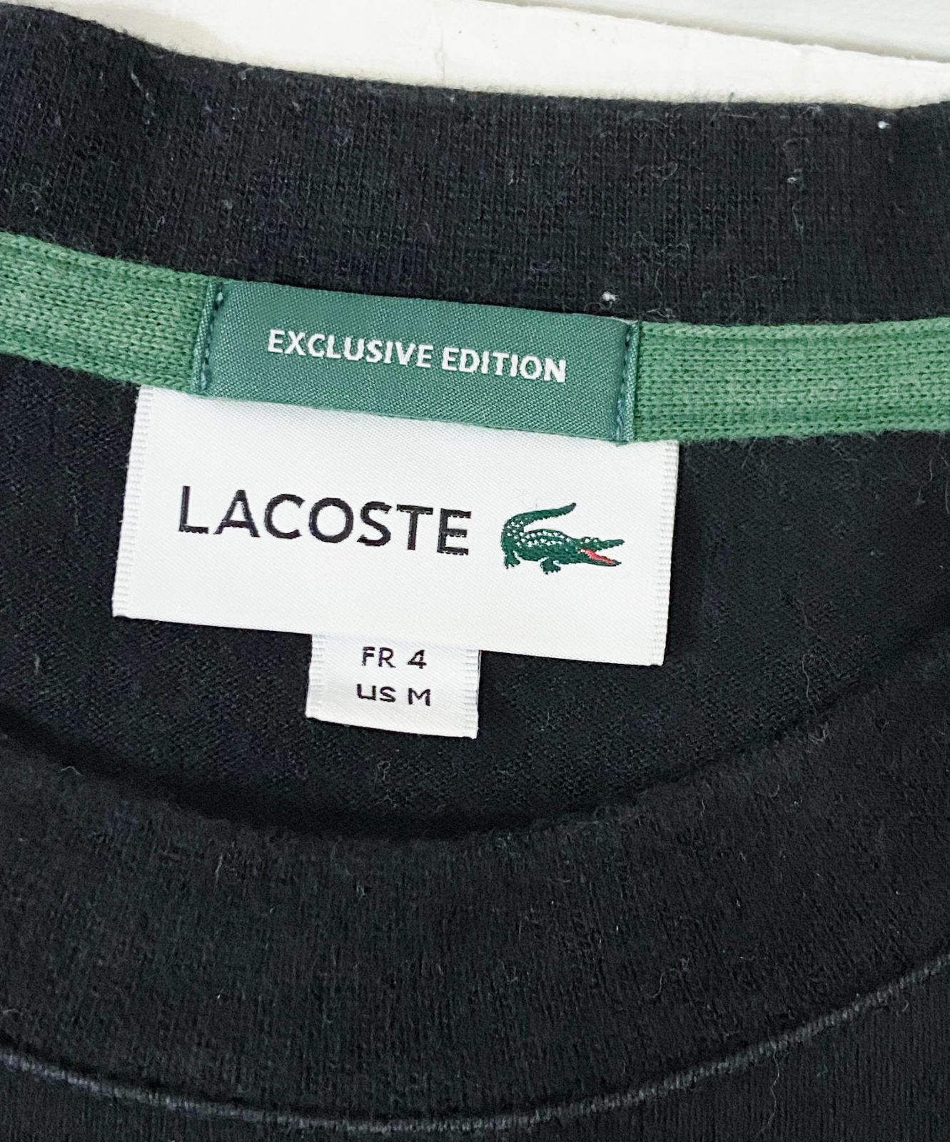 LACOSTE x BEAMS｜ラコステ ビームス別注 ヘビーオンス ビッグロゴ ロンT