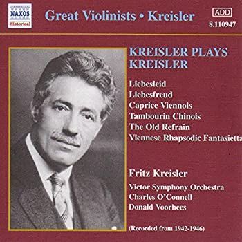 【】「未使用品」［CD］Kreisler Plays Kreisler