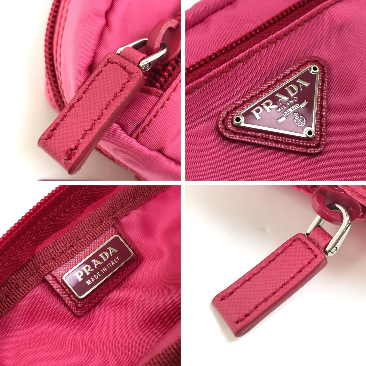 PRADA プラダ ポーチ ギャランティーカード付 1N1393