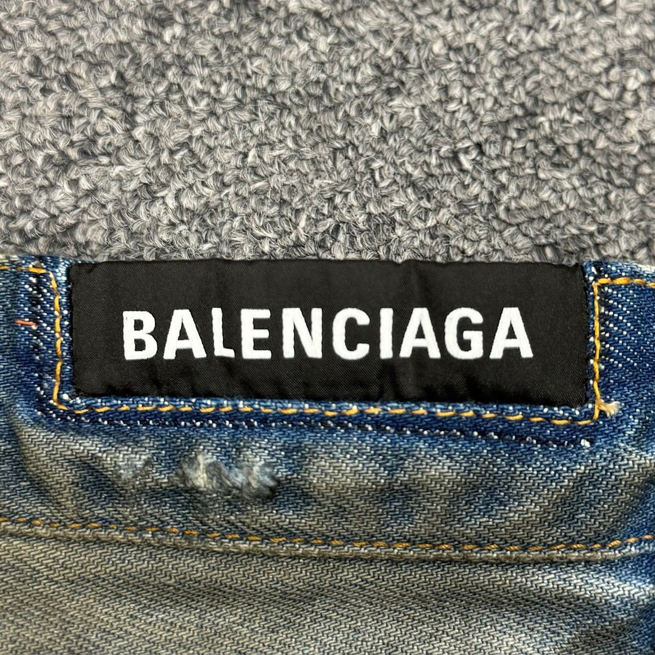 国内正規 BALENCIAGA 23AW PATCHED POCKET BAGGY JEANS デニム 国内正規 BALENCIAGA 23AW PATCHED POCKET BAGGY JEANS デニム