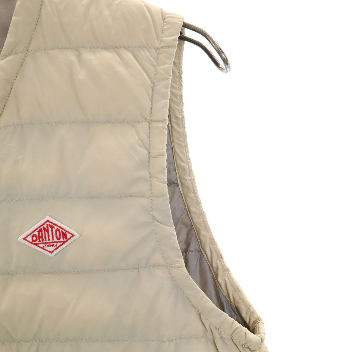 Danton ダントン ダウンベスト 36 クリーム レディース 古着 - メルカリ