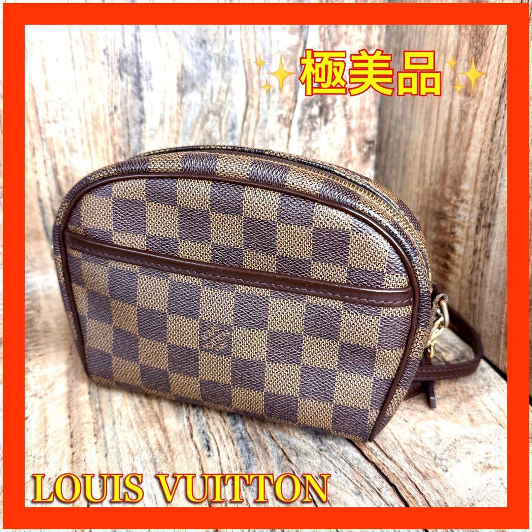 廃盤品【美品】ルイヴィトン　イパネマ　ダミエ　ポシェット 中古・古着通販】LOUIS VUITTON (ルイ ヴィトン) ダミエ