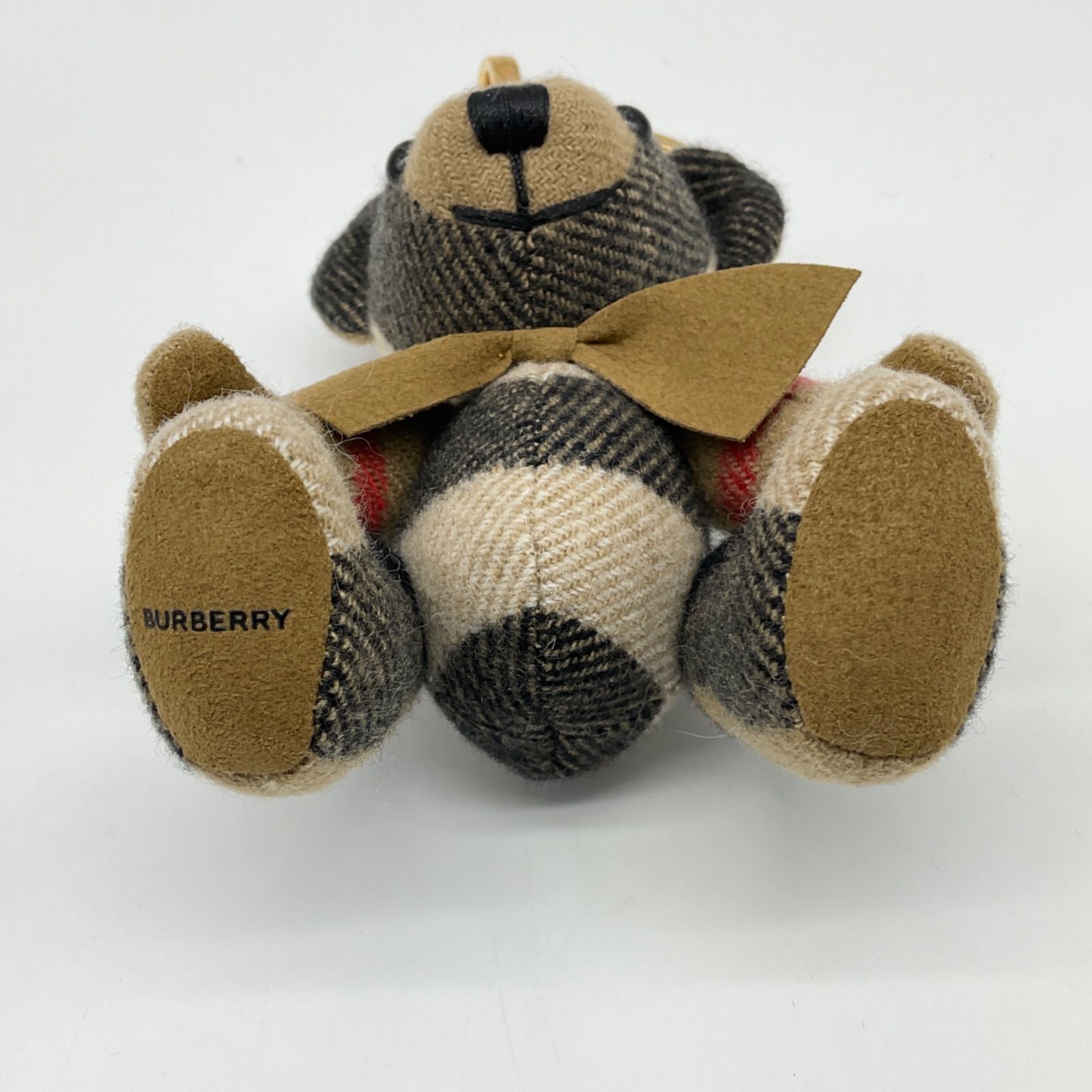 ○BURBERRY バーバリー ベアチャーム キーリング キーホルダー