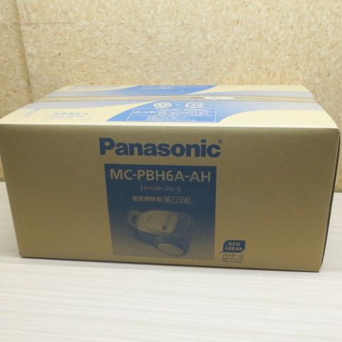 ♥品 Panasonic パナソニック MC-PBH6A 2025年製 紙パック式クリーナー 掃除機