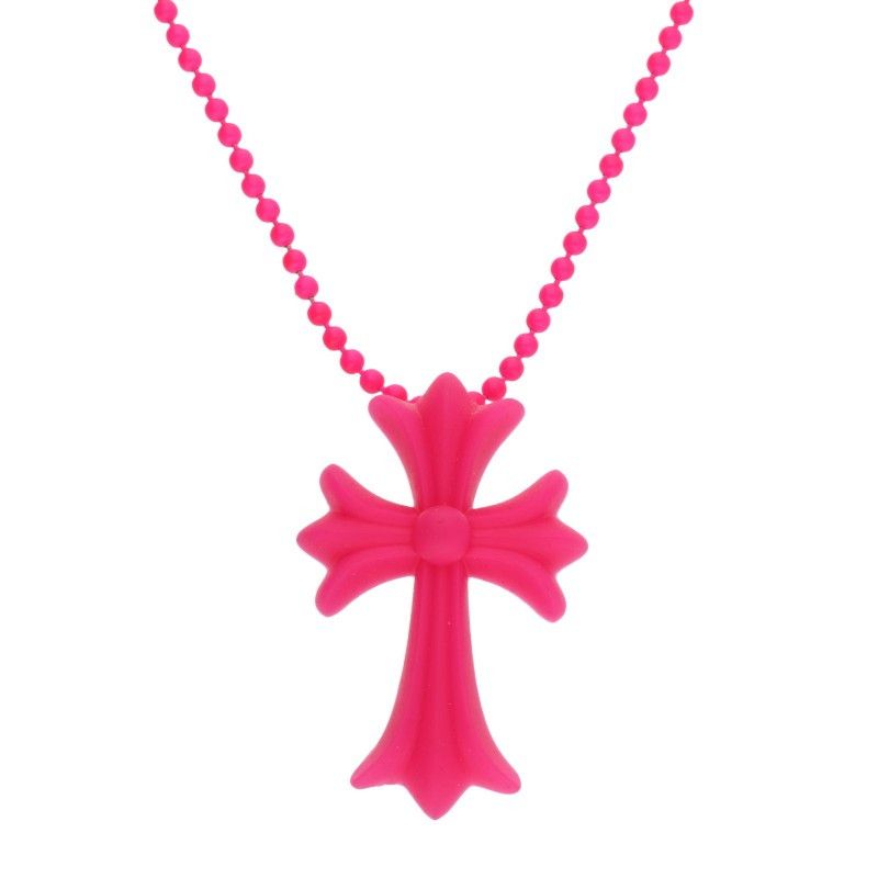 クロムハーツ ネックレス RUBBER CRS SML ラバースモール クロス CHROME HEARTS クロムハーツ RUBBER CH CRS SML ラバースモール