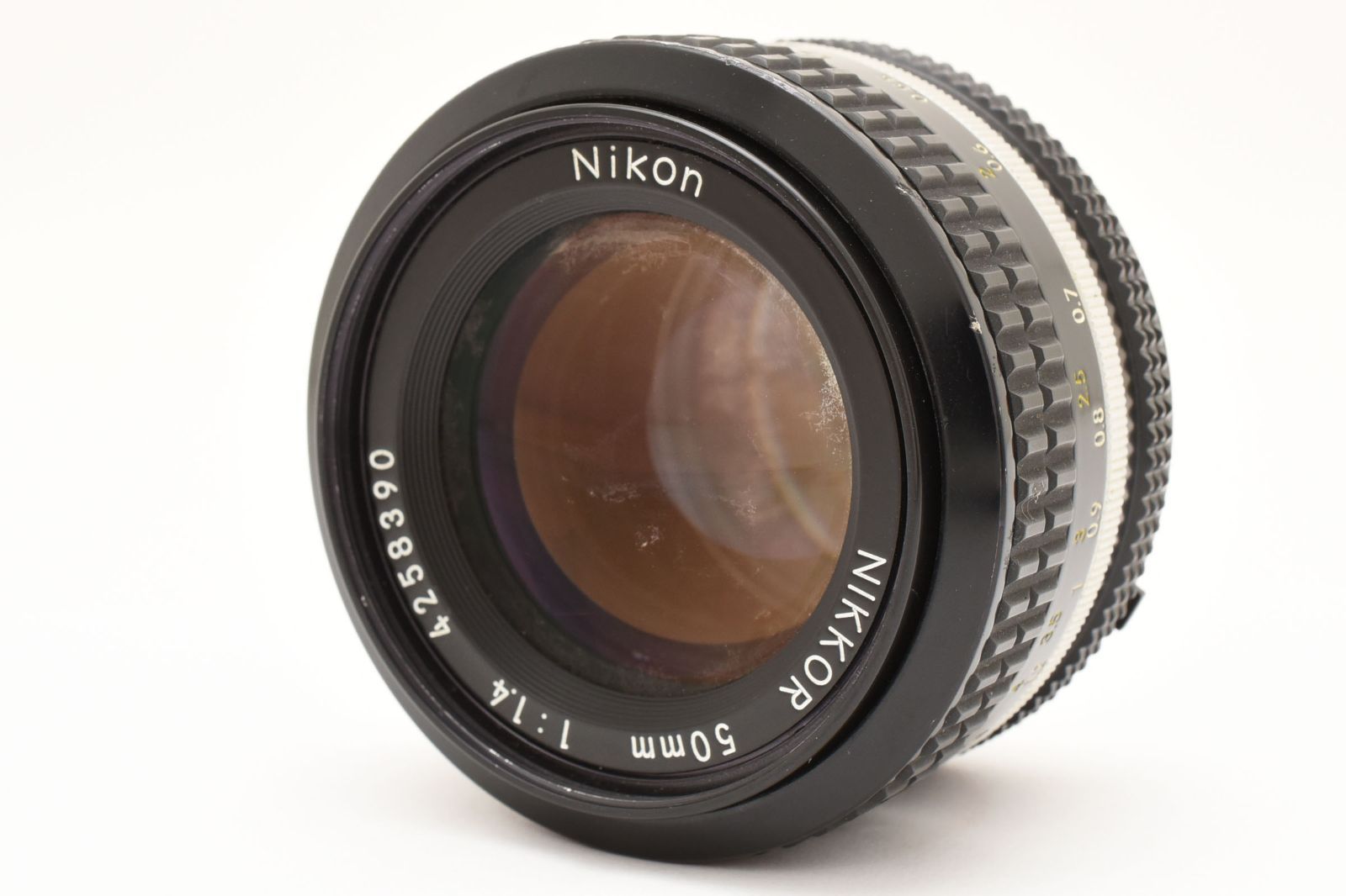 外観 Nikon ニコン Ai NIKKOR 50 mm F 1 4 単焦点レンズ フィルムカメラ対応 明るい標準レンズ 大口径 B 616