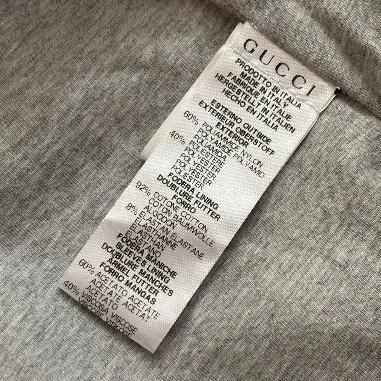 GUCCI グッチ ジャンバー 茶系 ブラウン系 GGキャンバス 上着 フリル 