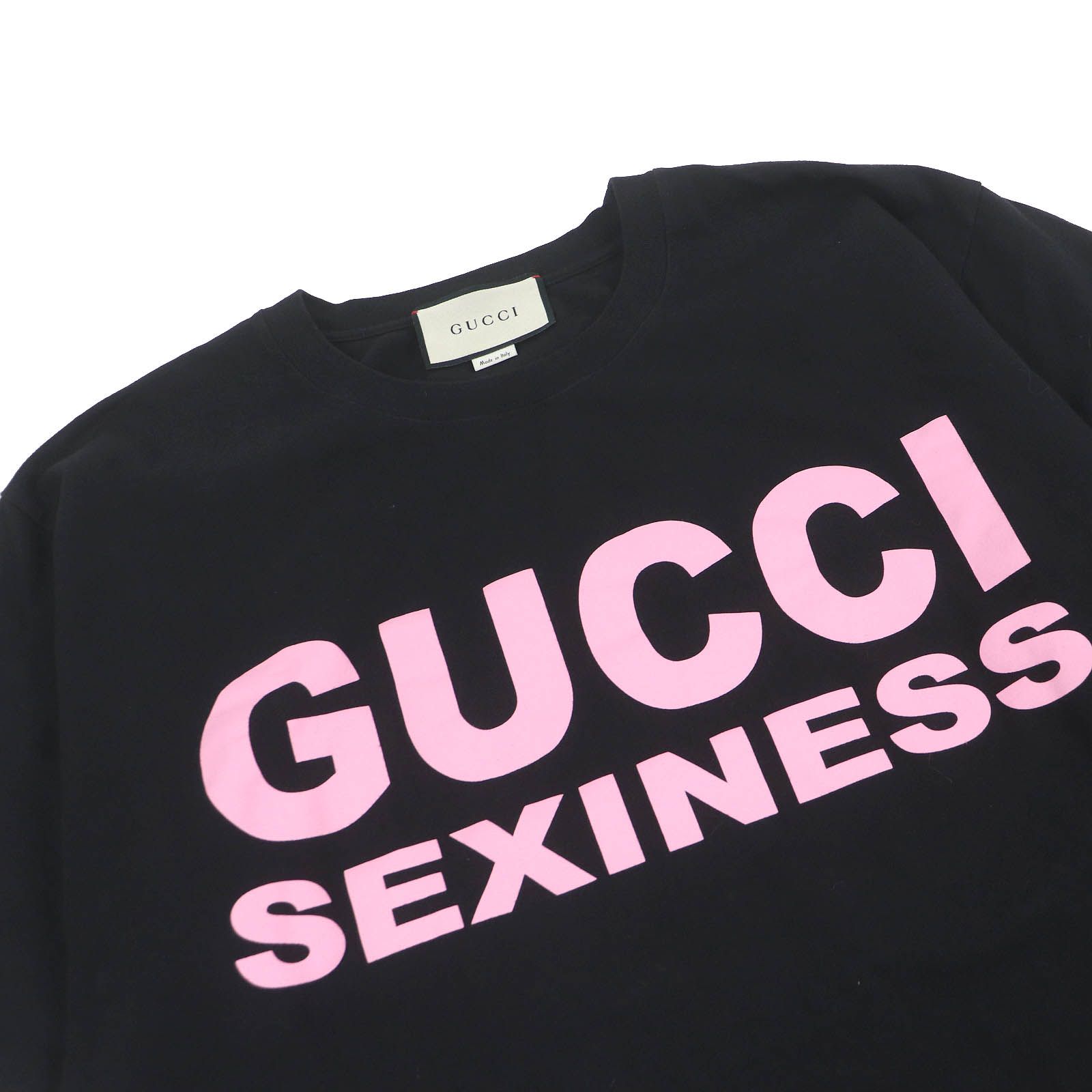 GUCCI SEXINESS オーバーサイズ Tシャツ グッチ コットンTシャツ GUCCI SEXINESS オーバーサイズ Tシャツ グッチ コットンTシャツ