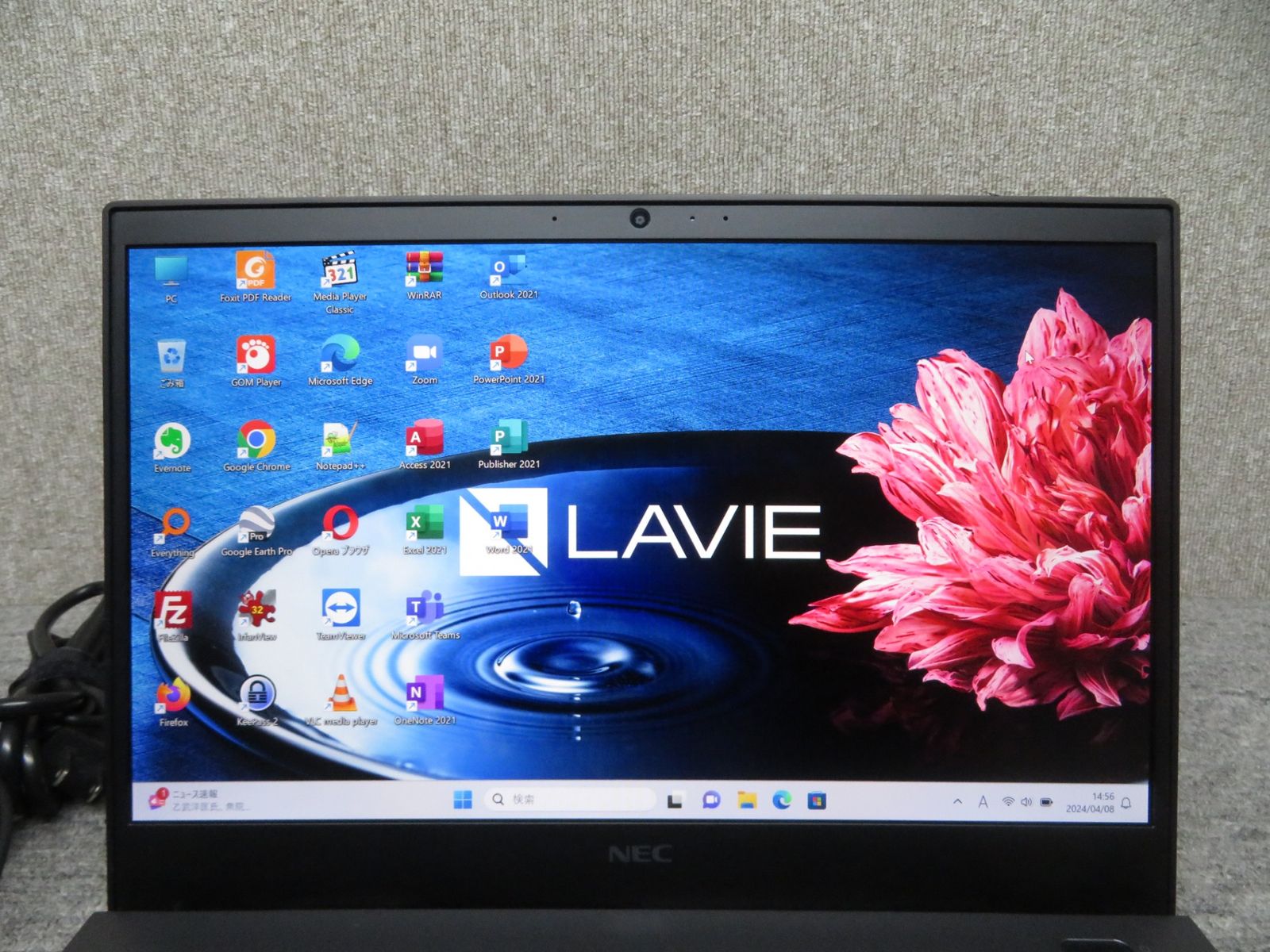 【美品】NEC VersaPro PC-VKT16GZG5　Office2021 美品】NEC VersaPro PC-VKT16GZG5 Office2021 - メルカリ