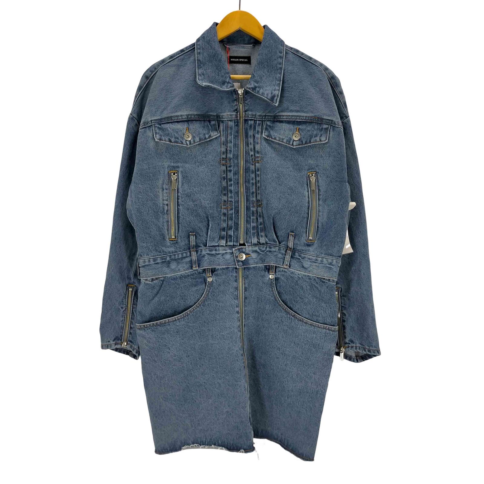 メゾンスペシャル MAISON SPECIAL Multiway Denim Coat レディース
