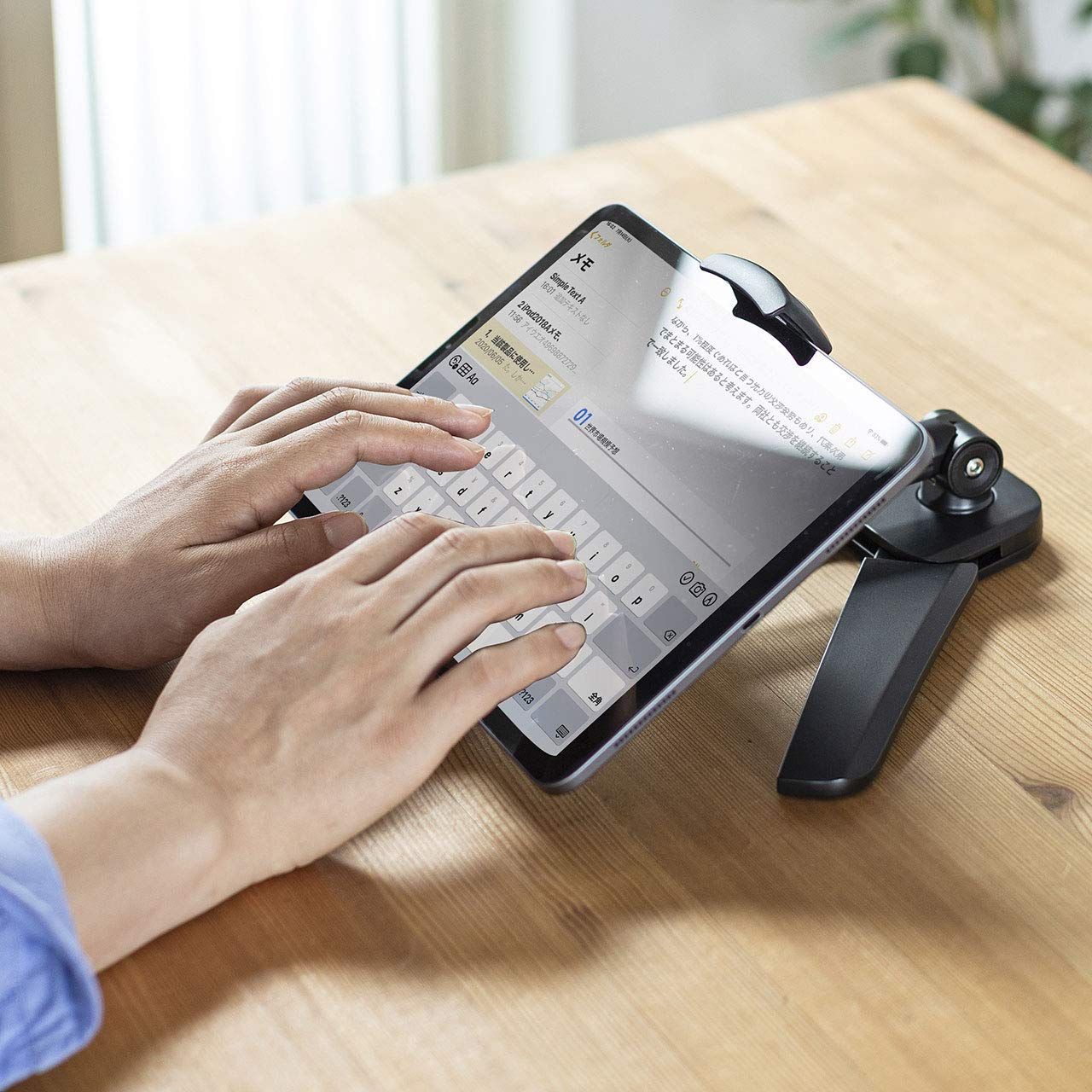 サンワサプライ Sanwa Supply タブレット用アームスタンド PDA-STN37BK