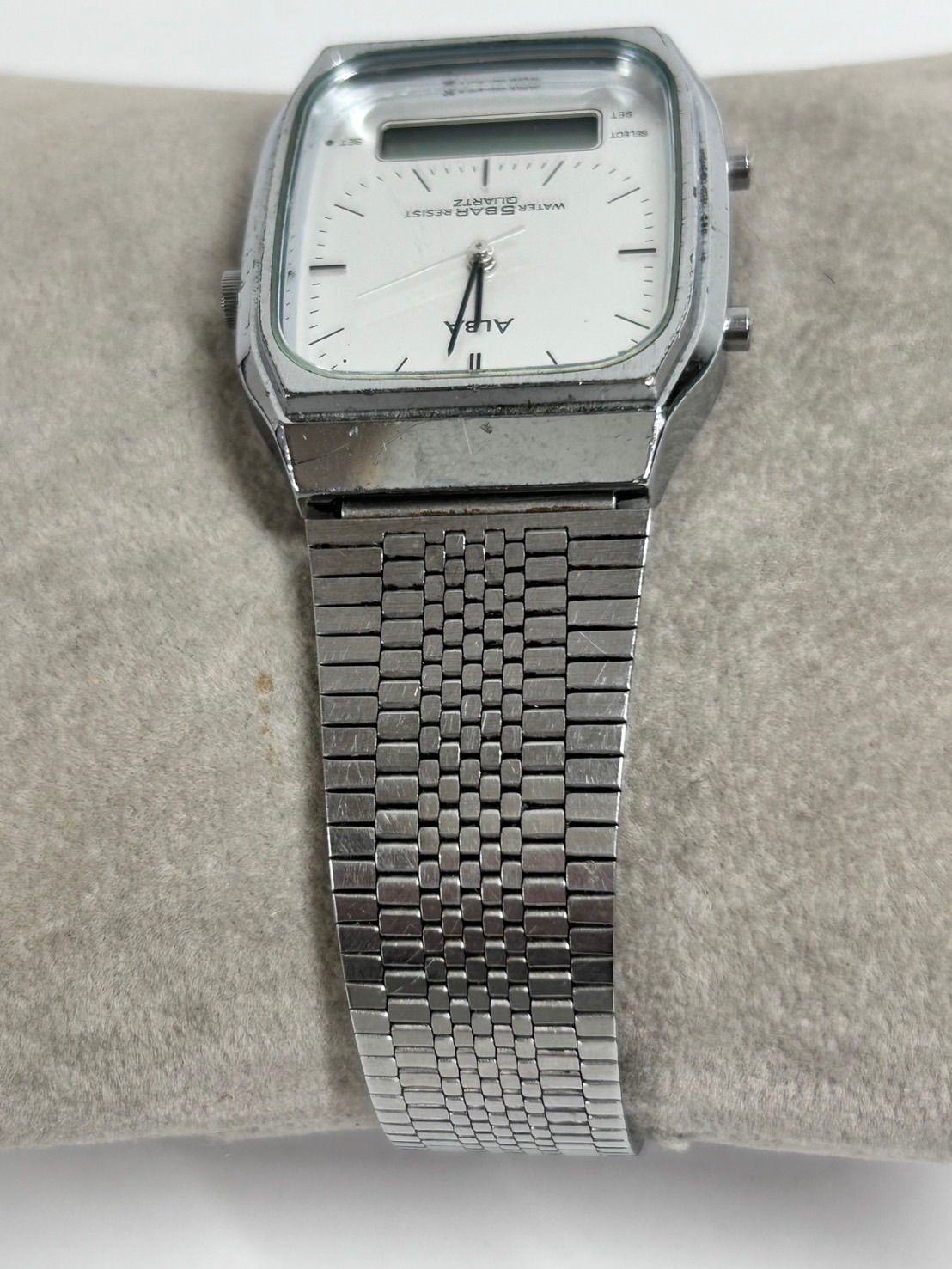USED】SEIKO セイコー ALBA アルバ V041-5120 デジタルウォッチ