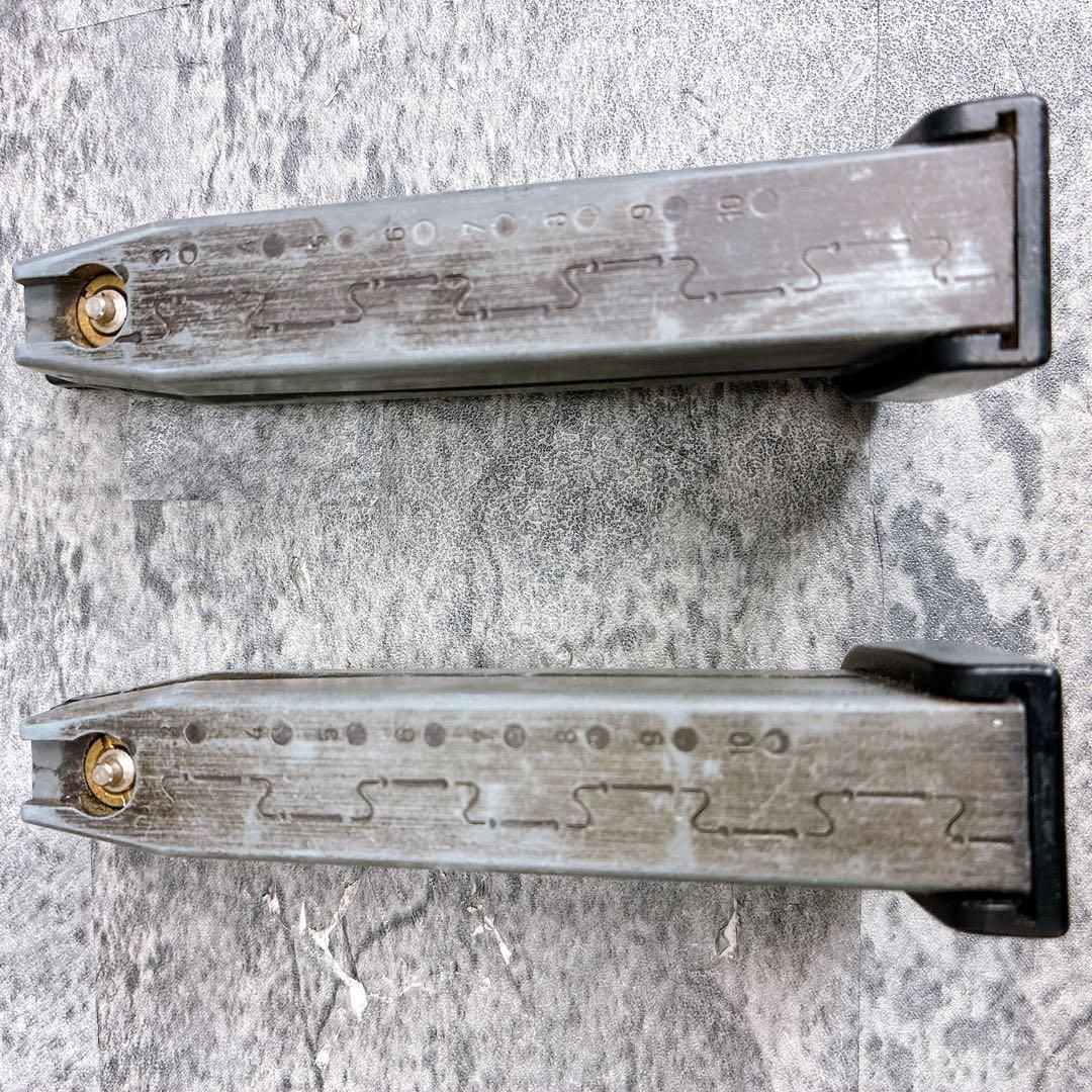 東京マルイ HK45 ガスブロ マガジン2個付き バレルカスタム(純正あり