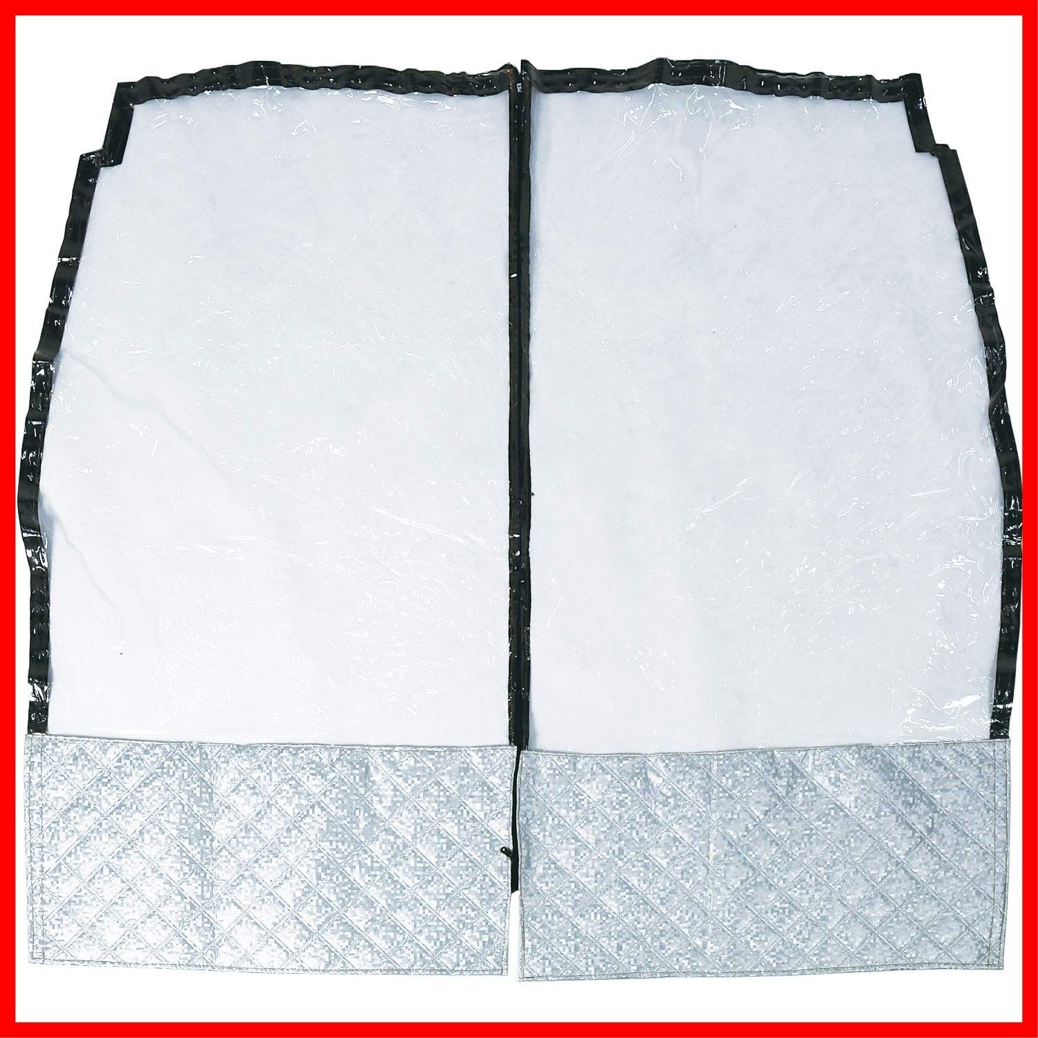 【在庫わずか】車内パーテーション フィルム ビニールカーテン パーテーション センターカーテン ビニール 暖房 透明 軽自動車 ファスナー付き 軽バン 防護スクリーン 飛沫防止 間仕切りカ