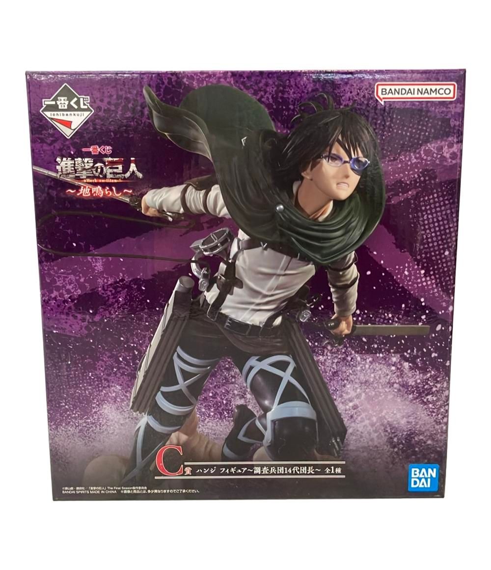 Chinaページ 美品 バンダイ 進撃の巨人 一番くじ フィギュア ハンジ 調査兵団14代目団長