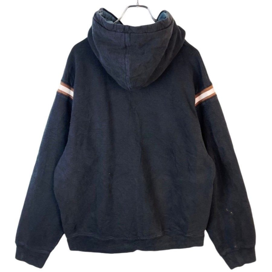 シュプリームSUPREMEジップパーカーフーディアーチロゴワッペン