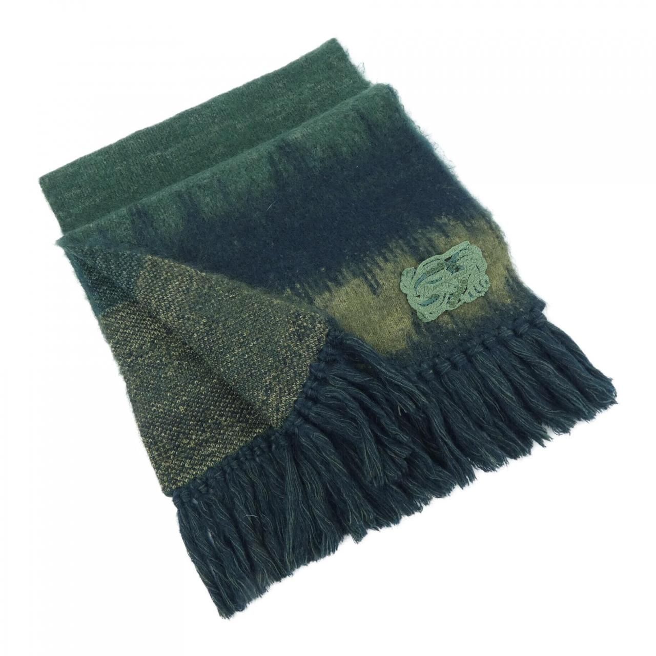 Mame Kurogouchi マメ クロゴウチ マフラー Mame Kurogouchi マメクロゴウチ Osmanthus Motif Knitted Scarf