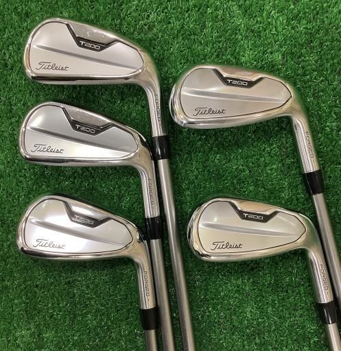 タイトリスト Titleist T200 2021 5S アイアンセット IR 3D055 フレックスその他 メンズ 男性用 右利き 右用 Cランク ゴルフクラブ