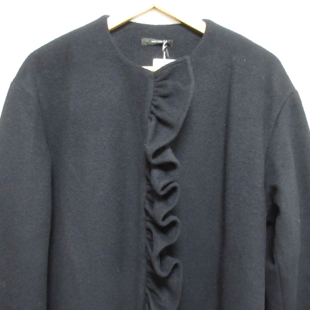 未使用 22AW YOKO CHAN ヨーコチャン フロントラッフル ノー