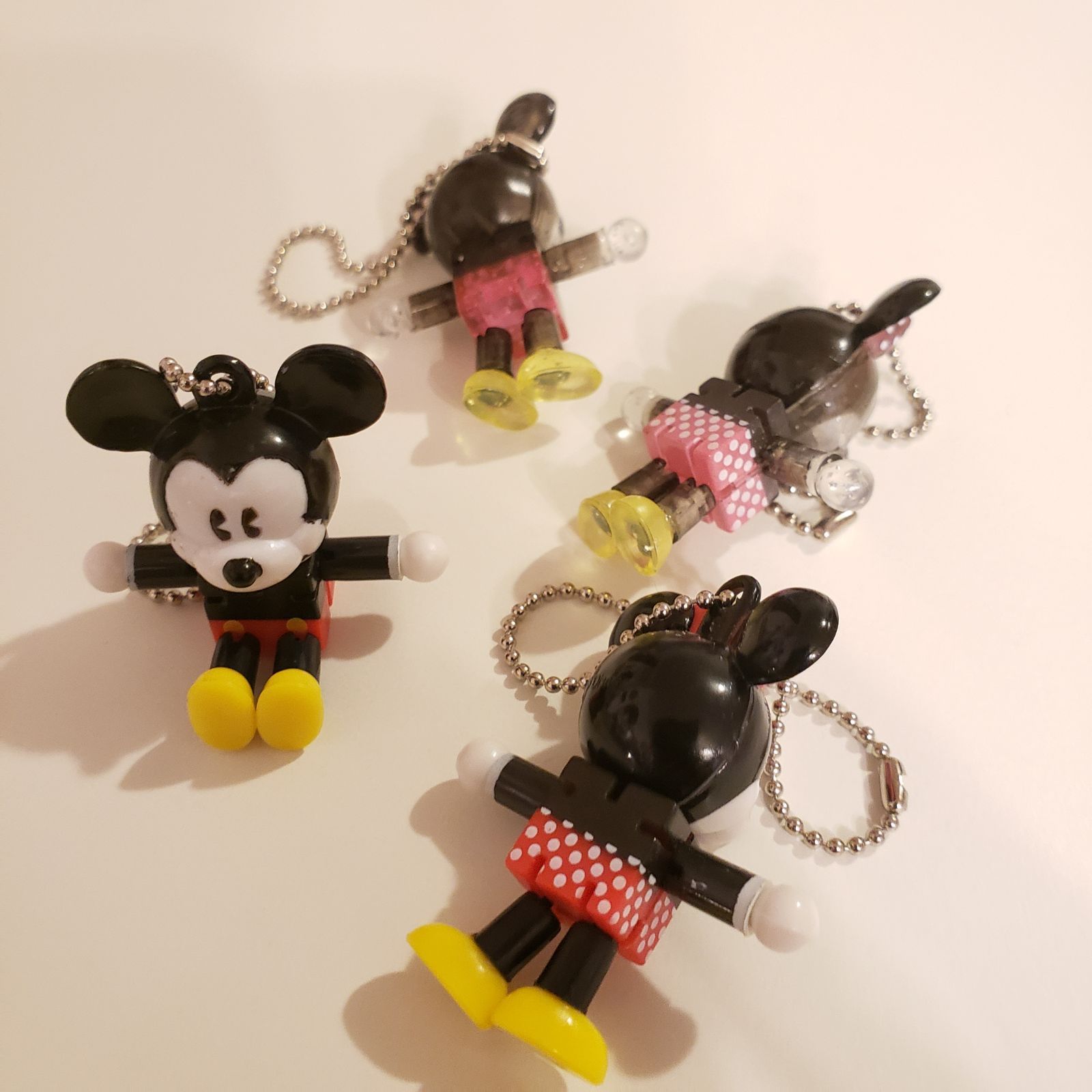 ディズニー Disney ミッキー ミニー フィギュア キーホルダー