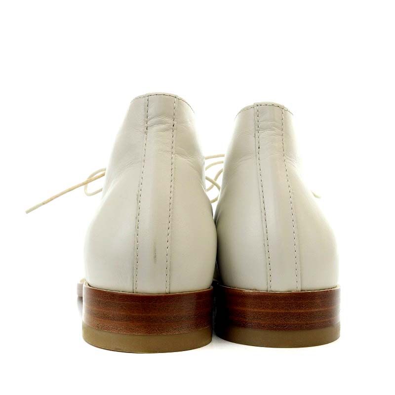 ジルサンダー JIL SANDER チャッカブーツ レースアップ レザー 40 25cm