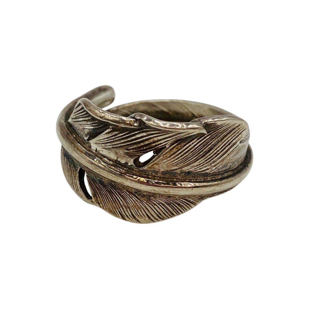 ◎◎LARRY SMITH ラリースミス KAZEKIRI FEATHER PINKIE RING