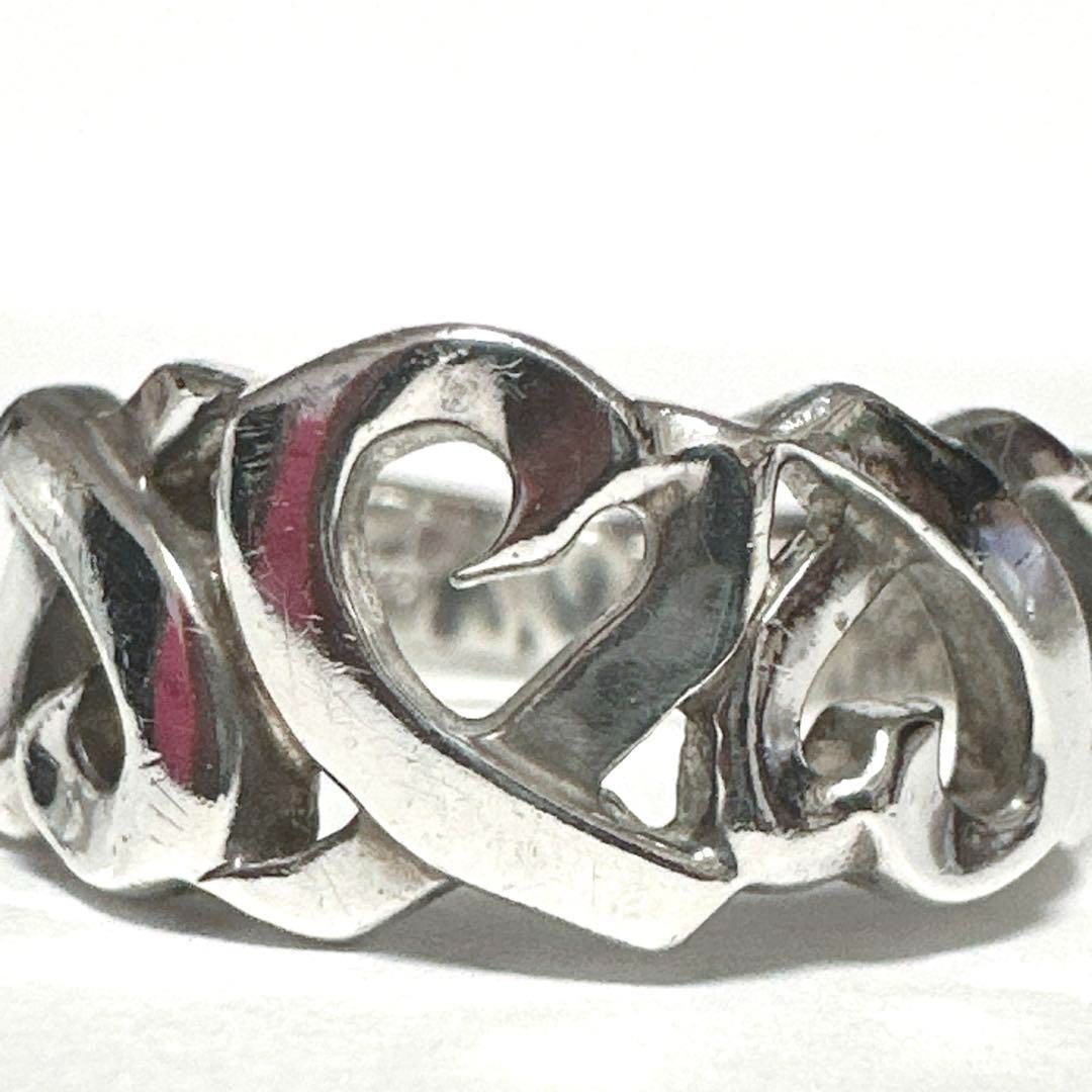 Tiffany-Co. ティファニー トリプルラビングハート SV925 12号