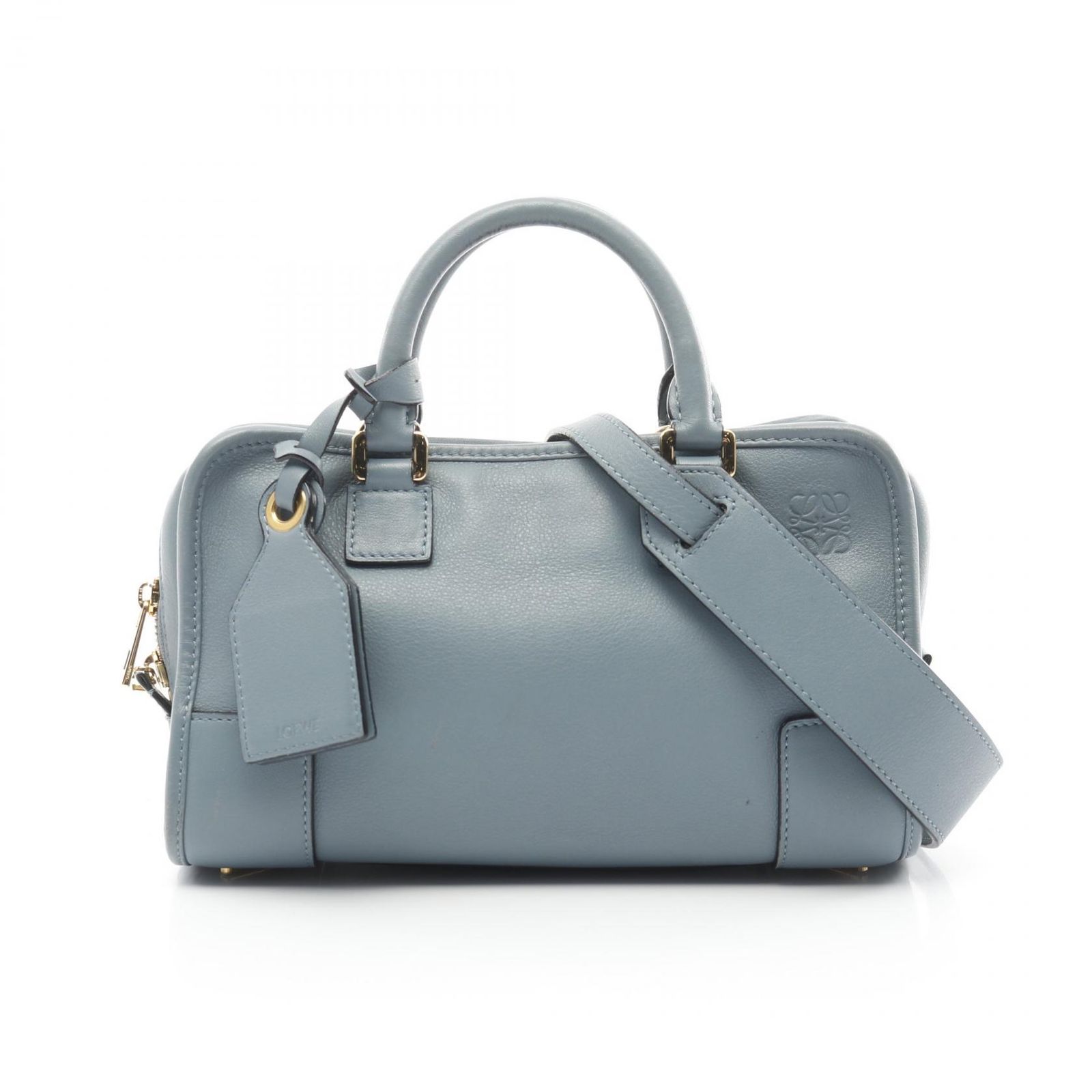 ロエベ LOEWE ハンドバッグ アマソナ23 352.30.N71 ライトブルー 