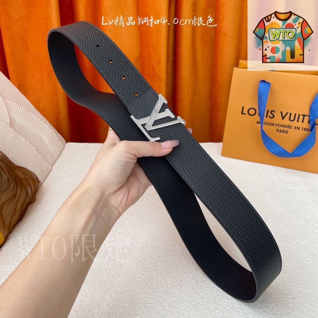 Louis Vuitton ルイ•ヴィトン レザーベルト ベルト・フラワーグラム 30MM リバーシブル モノグラム｜ルイ