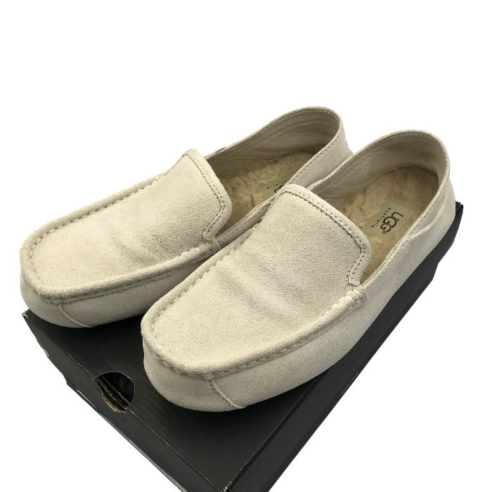 スエード色UGG アグ M HUNLEY モカシン デッキシューズ 26㎝ メンズ