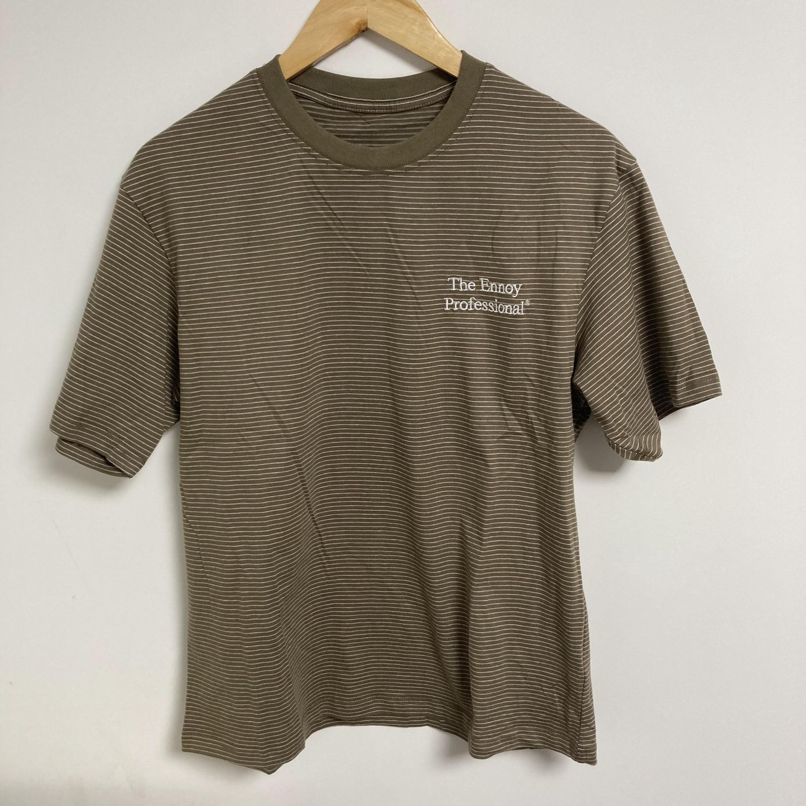 The Ennoy Professional 22SS Border TEE ブラウン 新品 - メルカリ