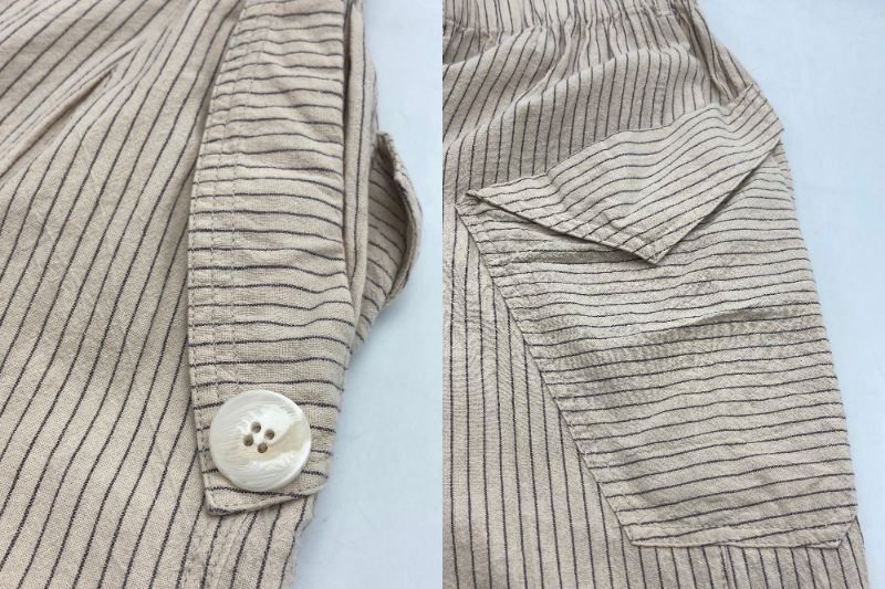 Akane femme アカネ ファム あむう ストライプ パンツ 中古 D4 - メルカリ