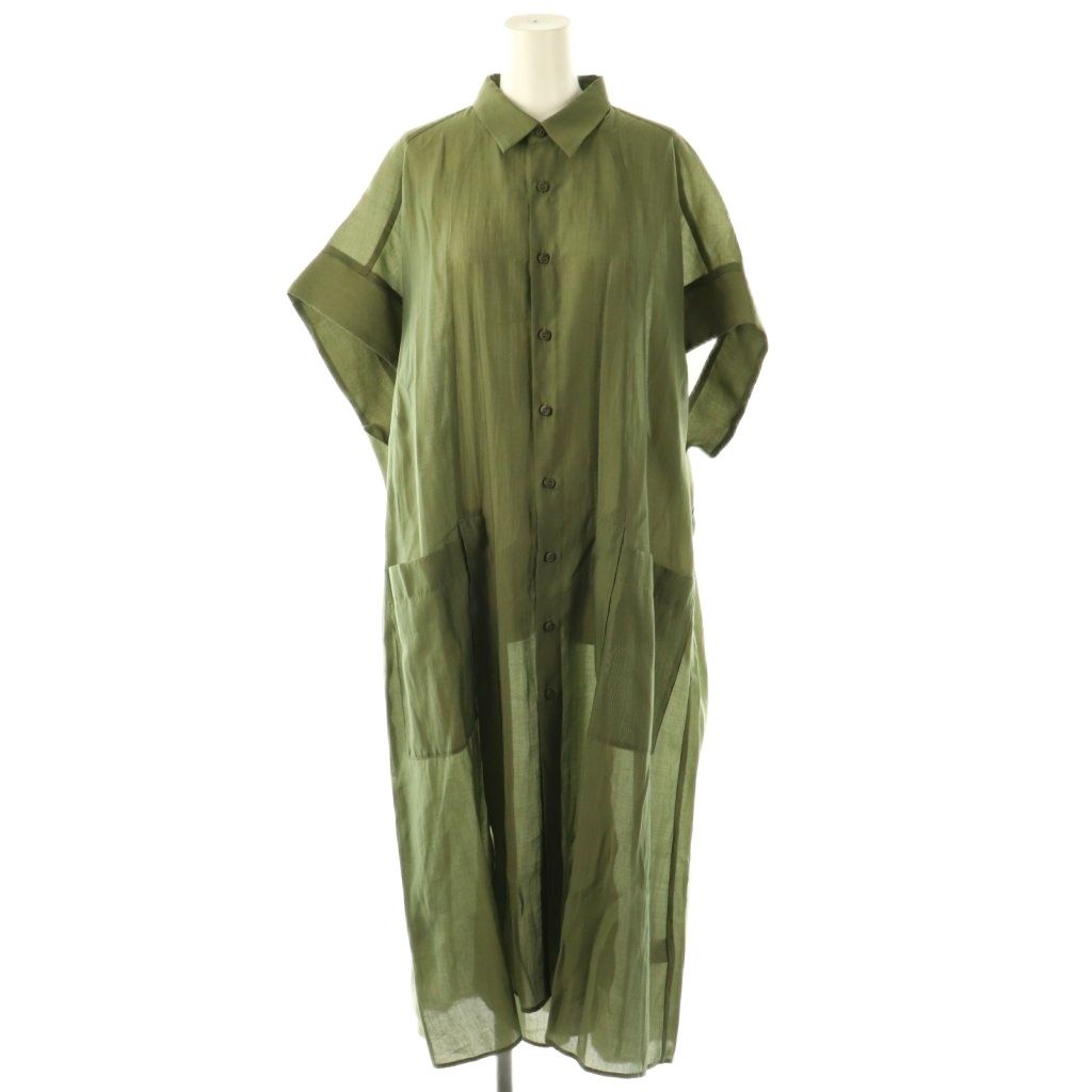 アンスリードロングシャツワンピース UN3D. 2WAYロングシャツ