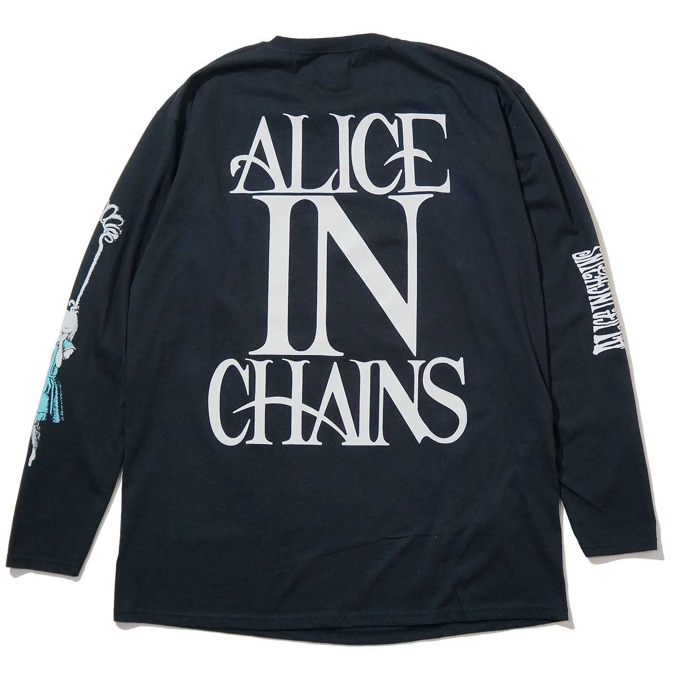 新品 公式 アリス・イン・チェインズ Tシャツ Alice in Chains 長袖