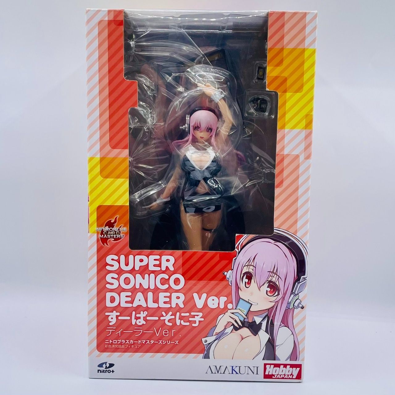 すーぱーそに子 ディーラー Ver. ホビージャパン ニトロプラスカードマスターシリーズ フィギュア / AMAKUNI SUPER SONICO  DEALER Hobby JAPAN - メルカリ