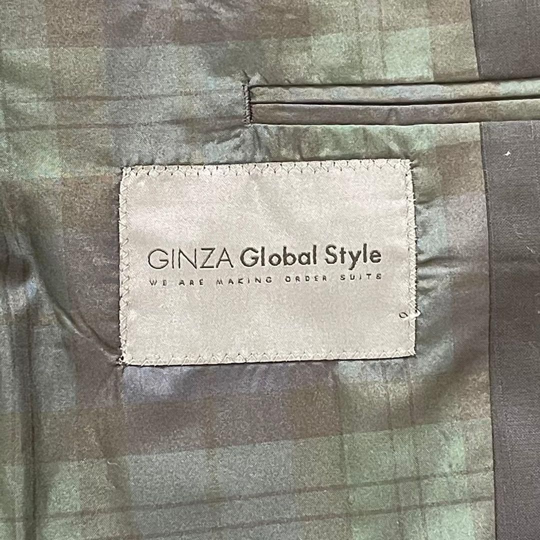 GINZAグローバルスタイル 銀座 スーツ上下 ネイビー ストライプ