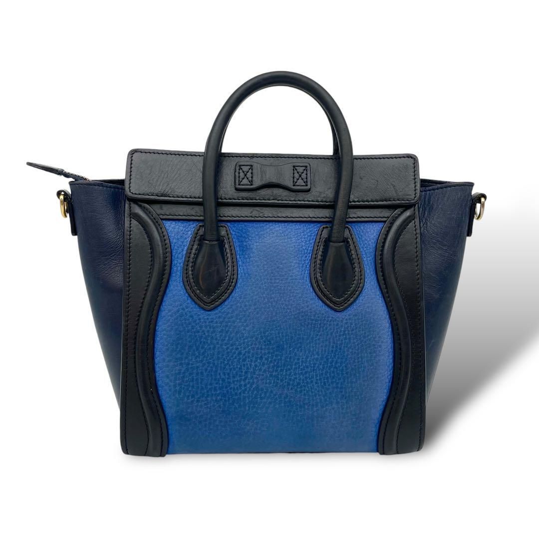 CELINE ラゲージ マイクロ 2way ショルダーバッグ 61011 - メルカリ 