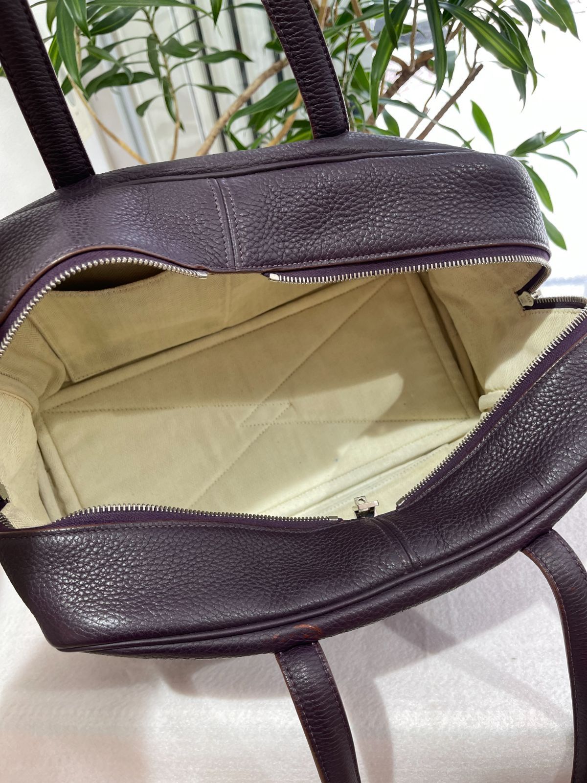 美品】HERMES エルメス ヴィクトリア 35 トリヨンクレマンス