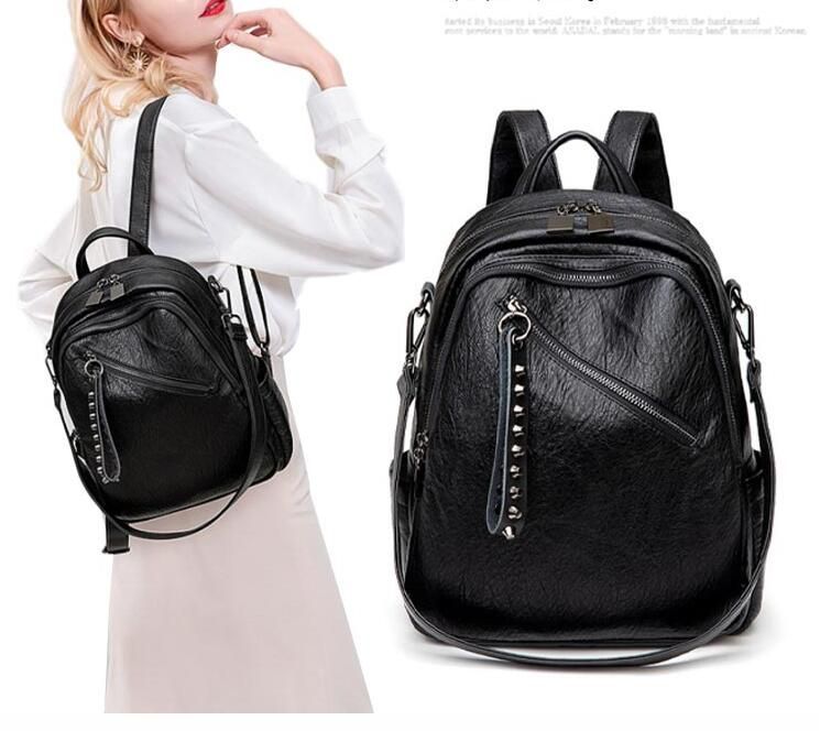 リュック レディース リュックサック ショルダーバッグ 2way レザーバック リュックサック 送料無料 女性 りゅっく 牛革 肩掛けバッグ A4 大容量 多収納 上品 高級感 おしゃれ 可愛い 軽量#lli063