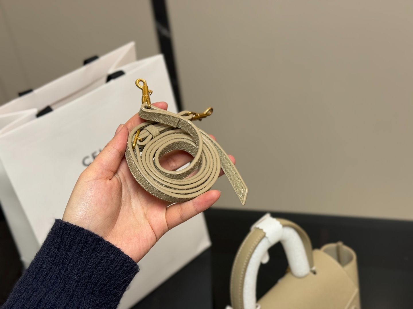 Celine] ベルトバッグ キャットフィッシュデザイン | セリーヌ